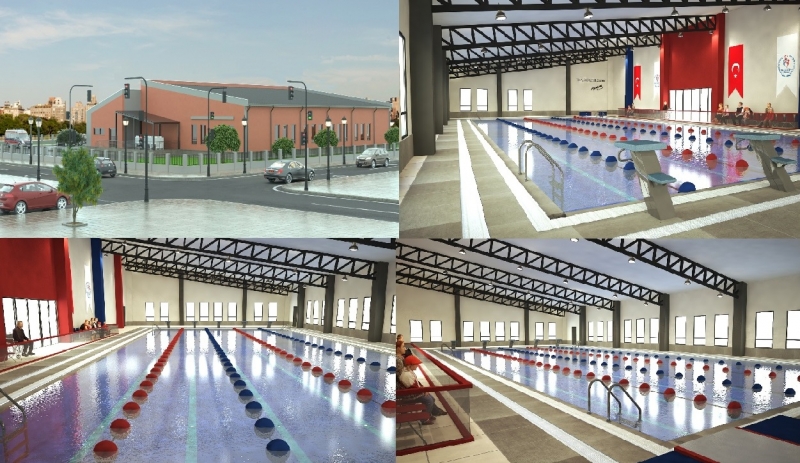 BAŞKAN KUŞ MÜJDEYİ VERDİ. YARI OLİMPİK YÜZME HAVUZU YAPILIYOR.