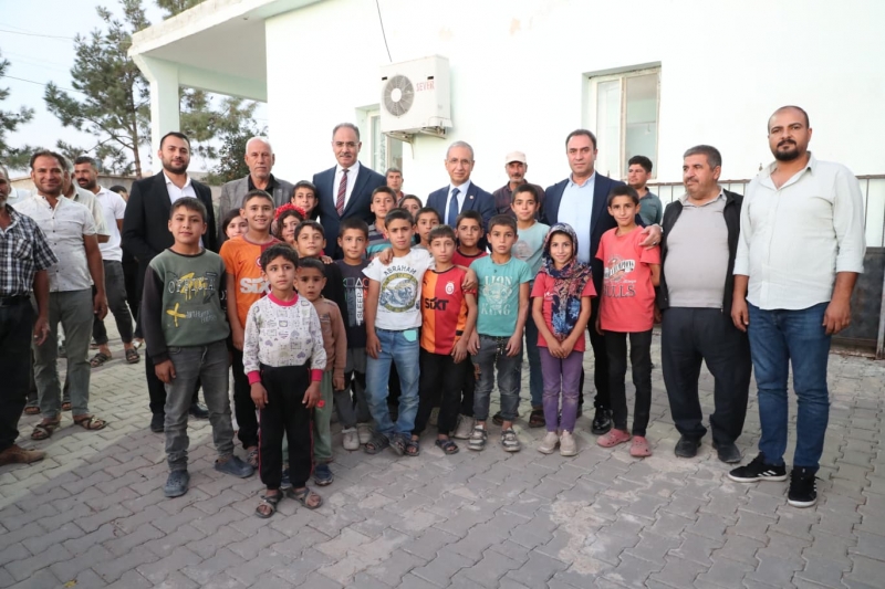 Başkan Kuş ve Milletvekili Dusak Eyyübiye Kırsal Mahallelerinde Halkla Buluştu