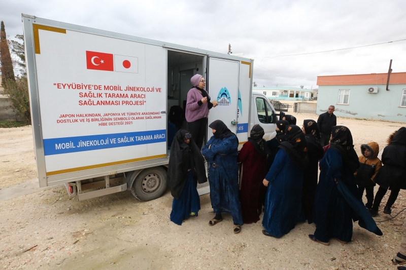 Başkan Kuş’un Mobil Sağlık Projesi Kadınların Hayatına Dokunuyor