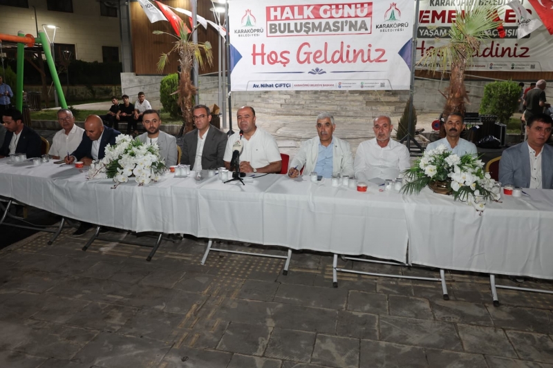 BAŞKAN NİHAT ÇİFTÇİ ATAKENT'TE VATANDAŞLARLA BULUŞTU