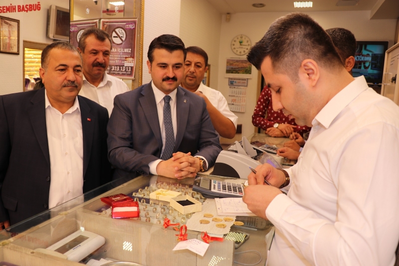 Başkan Yıldız Altın ve Dolar Kampanyasına Destek Verdi