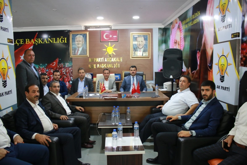 Başkan Yıldız Yerel Seçimler Öncesi Harran ve Akçakale’yi Ziyaret Etti