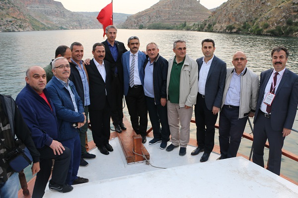 BAŞKANLAR ŞANLIURFA PROGRAMINI GEZİYLE TAMAMLADI