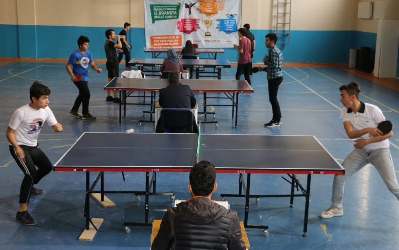 Başkanlık Masa Tenisi Turnovası İlgi Gördü