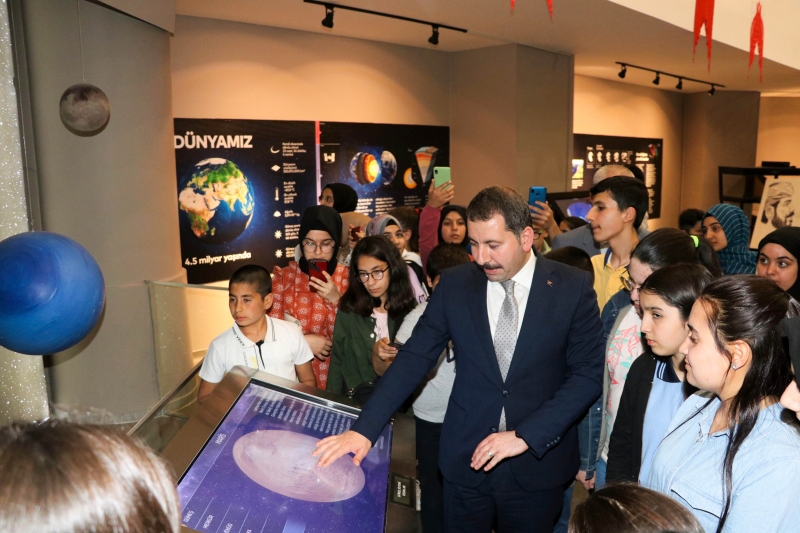 BATTANİ UZAY VE HAVACILIK BİLİM MERKEZİNE 25 BİN ZİYARET