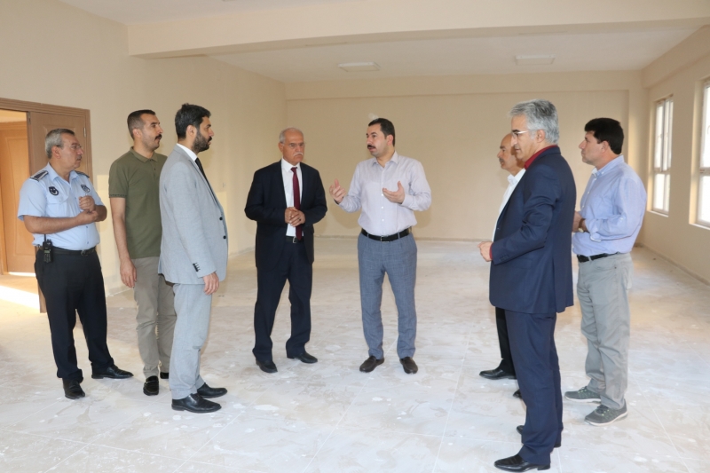 BAYDİLLİ ALANDA ÇALIŞMALARI İNCELEDİ