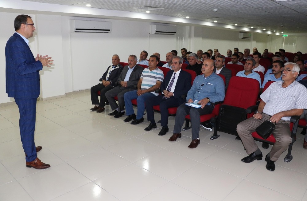 Haliliye çalışanlarına eğitim verildi