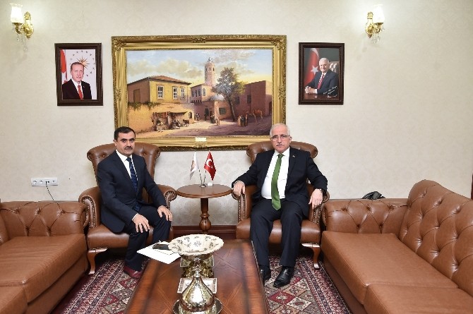 İlci’den Vali Tuna’ya veda ziyareti