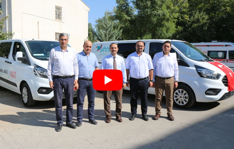 Beş adet Aşı Nakil Aracı Hizmete Girdi.