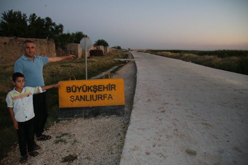 Beton Yol Çalışmaları Tam Hız İlerliyor