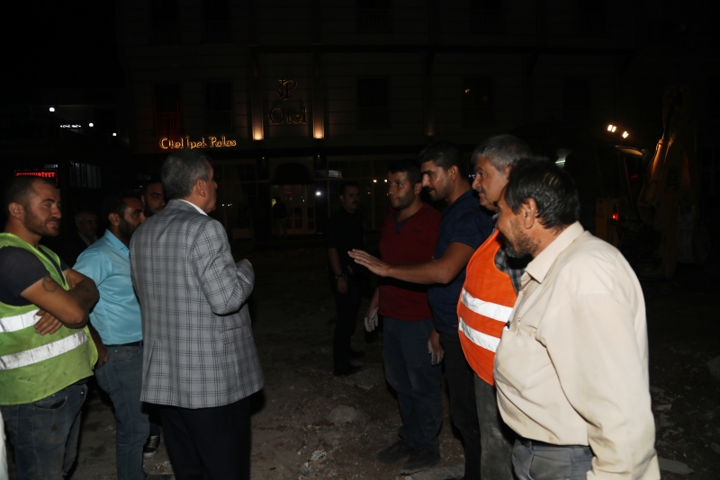 BEYAZGÜL: GÜZEL BİR MEYDAN VE YEŞİL ALAN YAPACAĞIZ