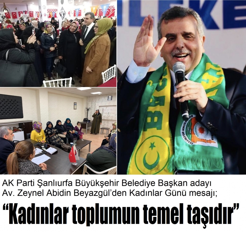 Beyazgül “Kadınlar toplumun temel taşıdır”