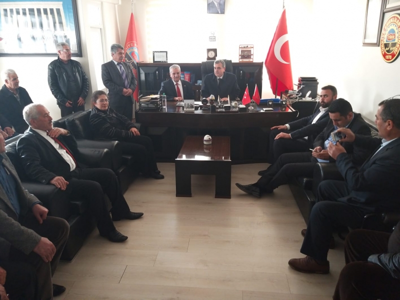 Beyazgül'den Emekliler Derneğine Ziyaret