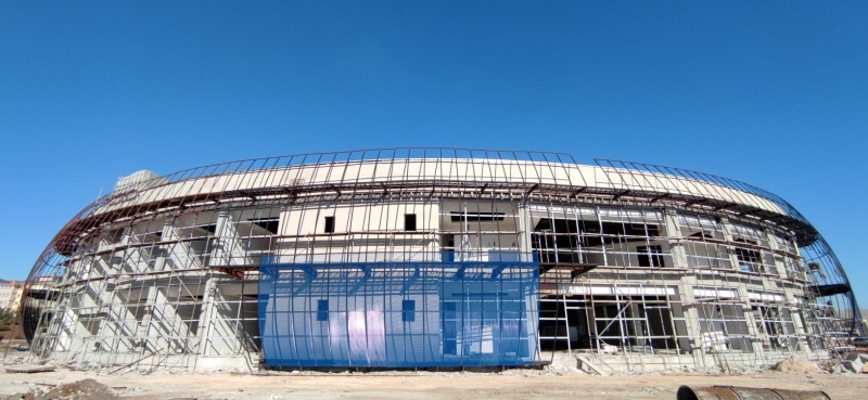 BİLİM MERKEZİ İNŞAATI HIZLA YÜKSELİYOR