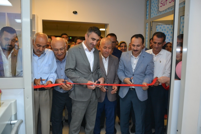 Birecik Devlet Hastanesinde 10 Yataklı Yenidoğan Yoğun Bakım Ünitesi hizmete açıldı.