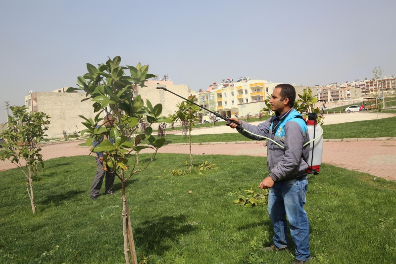 Bitki Zararlıları İle Mücadele Çalışması