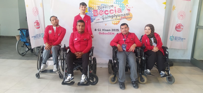 BOCCİA TÜRKİYE ŞAMPİYONASI’NDA ŞANLIURFA RÜZGÂRI ESTİ