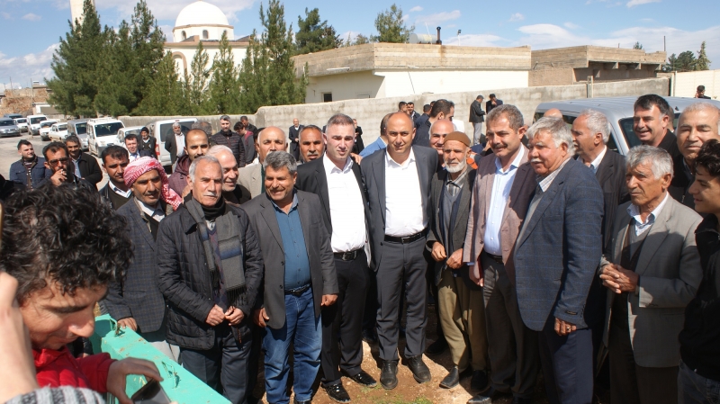 Bozova Kırsalın'dan Aksoy'a Destek