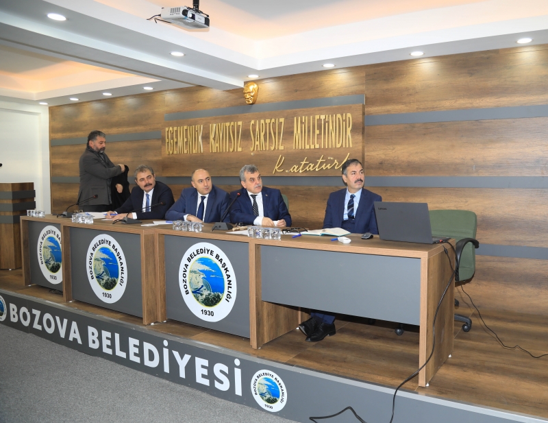 BOZOVA’NIN 2020 HİZMET PLANLAMA TOPLANTISI GERÇEKLEŞTİRİLDİ