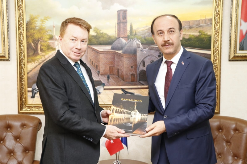 Büyükelçi Brown Şanlıurfa’da