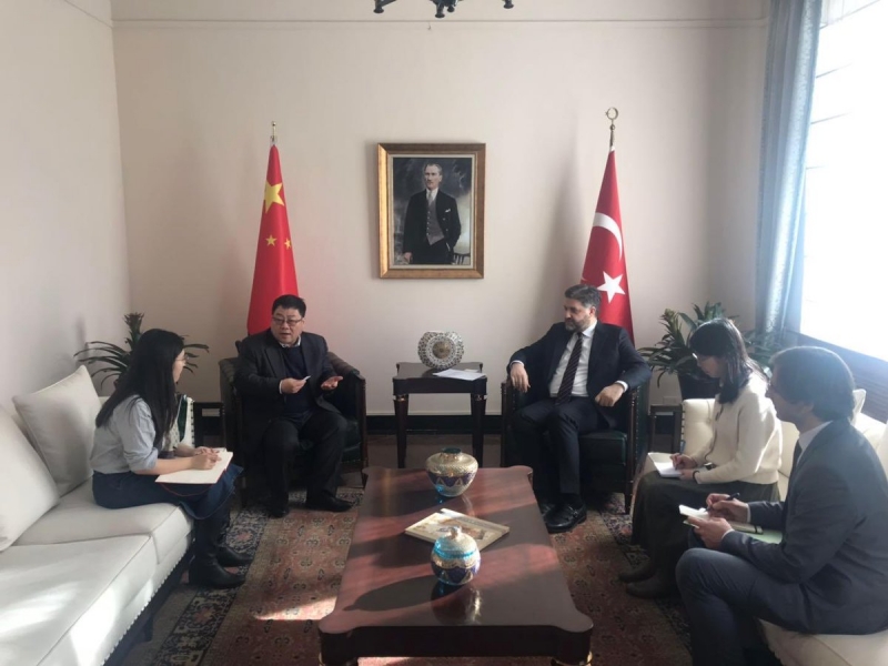 Büyükelçi Önen, Çin ile ilişkilerimizi geliştirme gayretini sürdürüyor