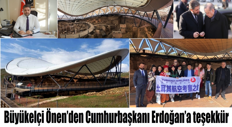 Büyükelçi Önen’den Cumhurbaşkanı Erdoğan’a teşekkür