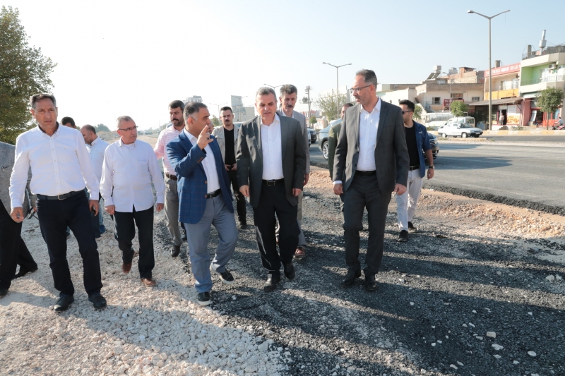 BÜYÜKŞEHİR AKÇAKALE YOLUNDA KONFORLU ULAŞIMI SAĞLADI