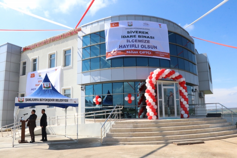 Büyükşehir Belediyesi Siverek İdare Binası Hizmete Sunuldu