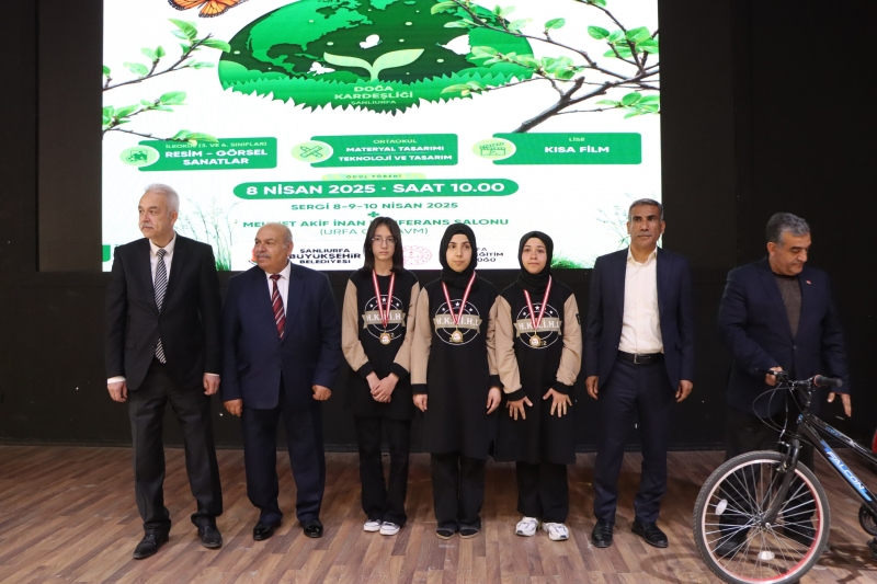 BÜYÜKŞEHİR BELEDİYESİ, DOĞAYA DUYARLI GENÇLER YETİŞTİRİYOR BÜYÜKŞEHİR BELEDİYESİ'NDEN ÇEVRE BİLİNCİNİ ARTIRAN SANAT YARIŞMASI VE ÖDÜL TÖRENİ Şanlıurfa Büyükşehir Belediyesi Tarımsal Hizmetler Daire Başkanlığı, Şanlıurfa İl Mi