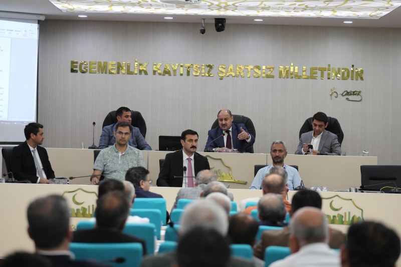 BÜYÜKŞEHİR BELEDİYESİ HAZİRAN AYI MECLİS TOPLANTISI YAPILDI