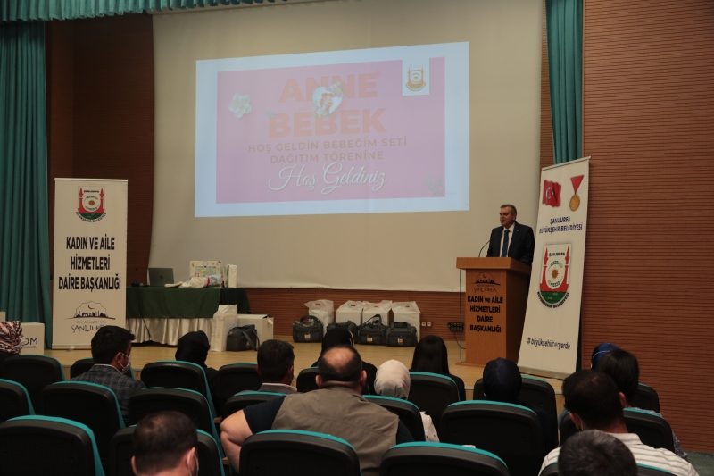 BÜYÜKŞEHİR BELEDİYESİ’NDEN “HOŞ GELDİN BEBEĞİM SETİ”