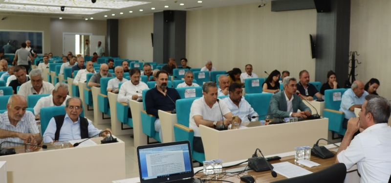 BÜYÜKŞEHİR BELEDİYESİ AĞUSTOS AYI MECLİS TOPLANTISI BAŞLADI