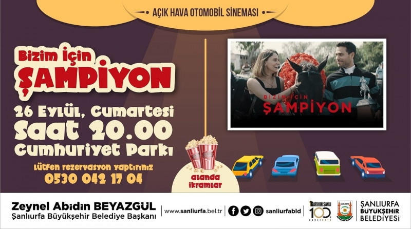 BÜYÜKŞEHİR BU HAFTA "BİZİM İÇİN ŞAMPİYON"I İZLETTİRECEK