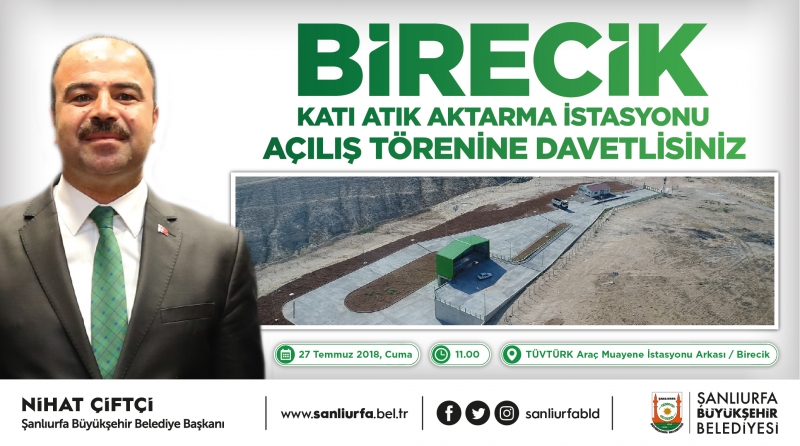 Büyükşehir den Birecike Yakışır Tesis