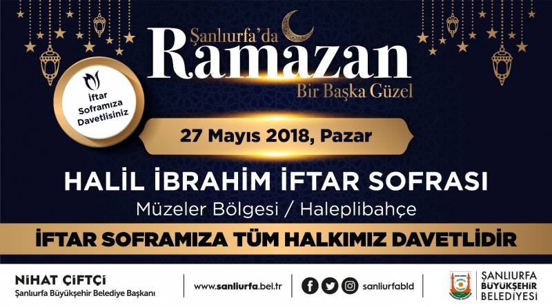 Büyükşehir Halil İbrahm Sofrası Kuruyor