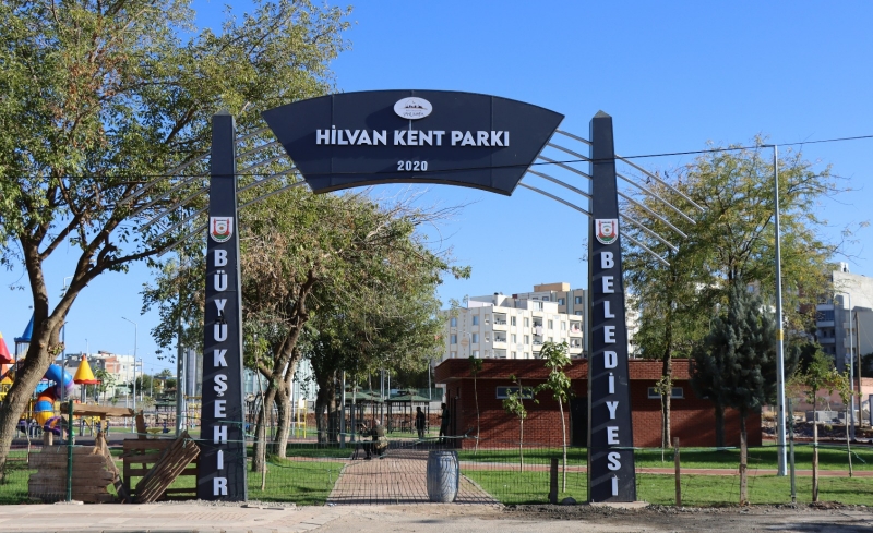 BÜYÜKŞEHİR HİLVAN KENT PARK ÇALIŞMALARINI TAMAMLADI