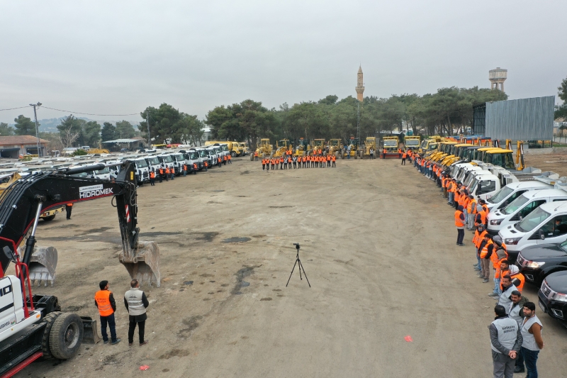 BÜYÜKŞEHİR KARLA MÜCADELE İÇİN TEYAKKUZDA