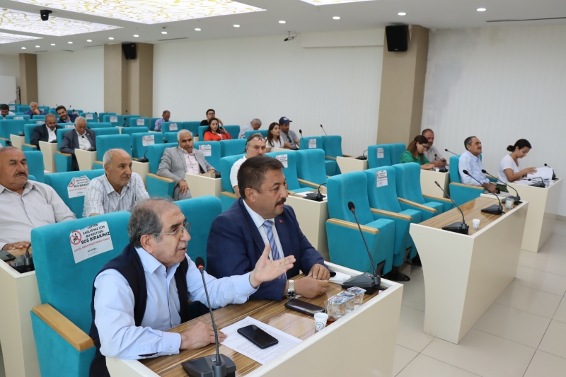 BÜYÜKŞEHİR MECLİSİ TEMMUZ AYI SON OTURUMU GERÇEKLEŞTİRİLDİ