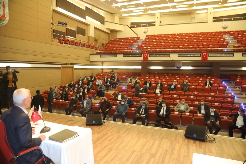 BÜYÜKŞEHİR MECLİSİNDE ÇALIŞMALAR SÜRÜYOR