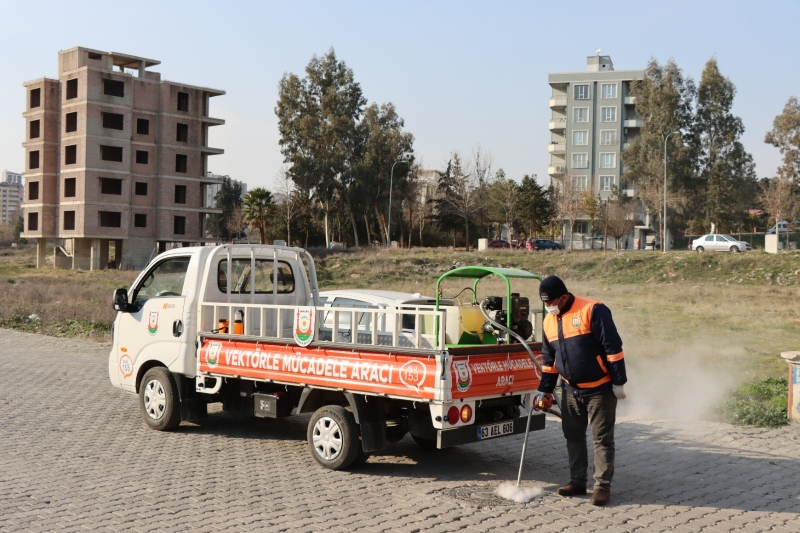 BÜYÜKŞEHİR VEKTÖR İLE MÜCADELEDE İŞİ SIKI TUTUYOR