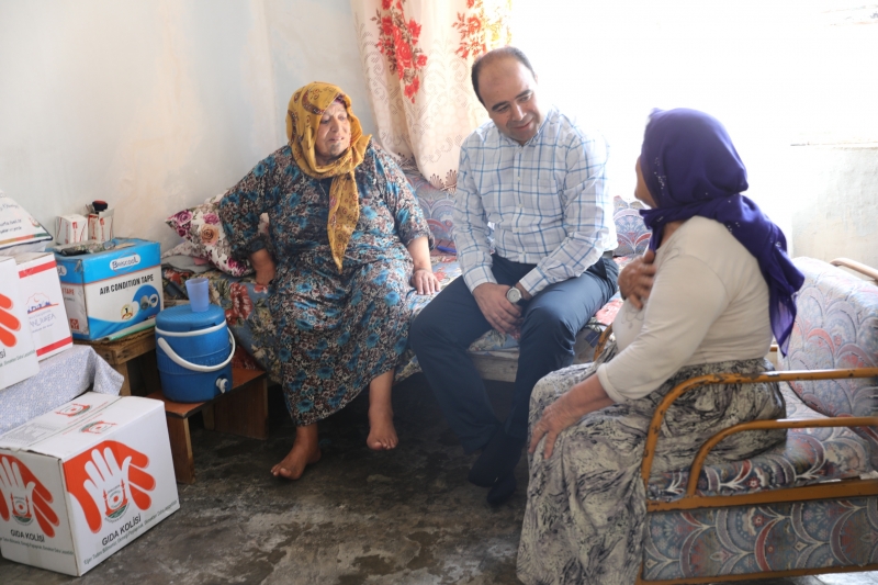 Büyükşehir Yaşlısına Sahip Çıkıyor