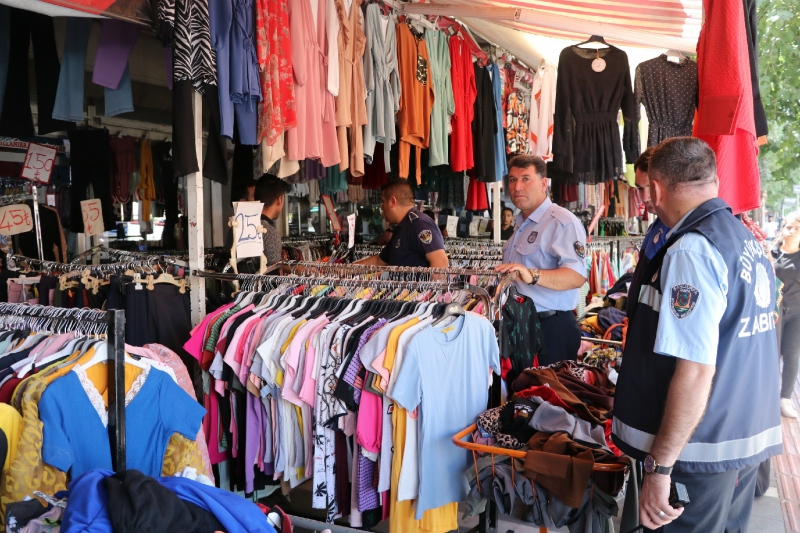 BÜYÜKŞEHİR ZABITADAN BAYRAM DENETİMİ