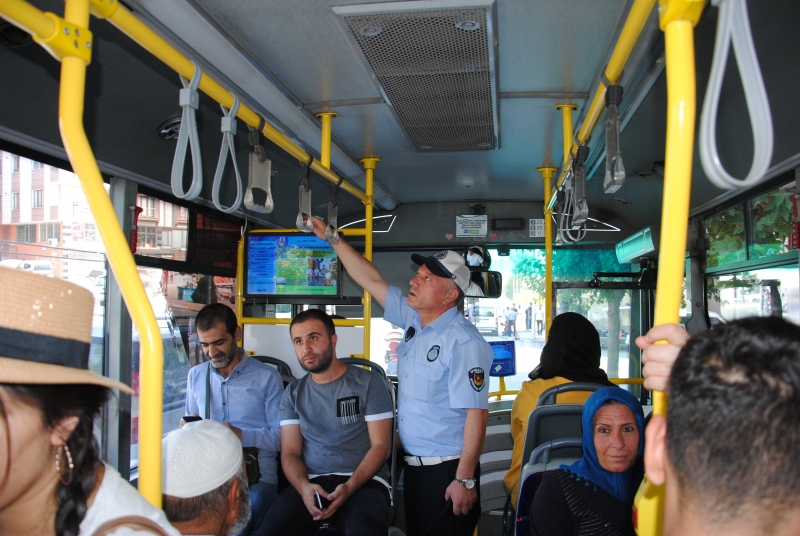 BÜYÜKŞEHİR ZABITADAN ŞEHRİN BİR ÇOK NOKTASINDA KLİMA DENETİMİ