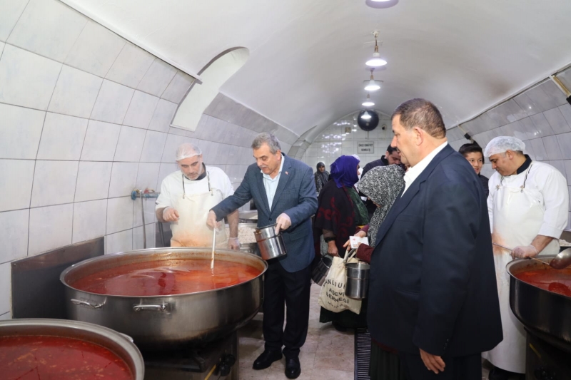 BÜYÜKŞEHİR’DEN AŞEVİNE HALK EKMEK DESTEĞİ