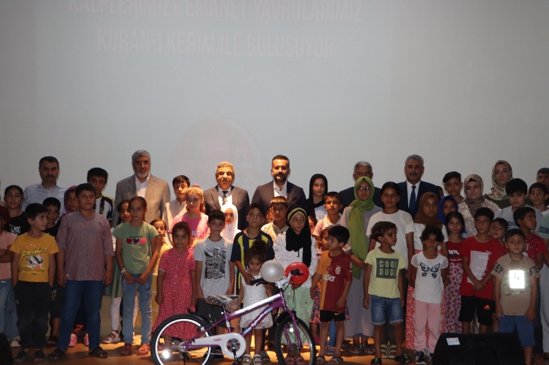 BÜYÜKŞEHİR’DEN BAŞARILI KURAN KURSU ÖĞRENCİLERİNE BİSİKLET