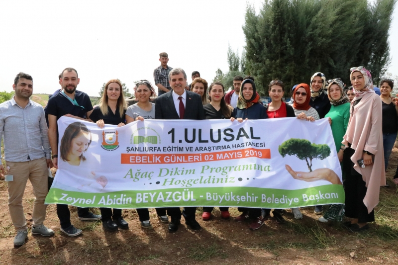 Büyükşehir'den ‘Bir Bebek Bir Fidan’ Projesi