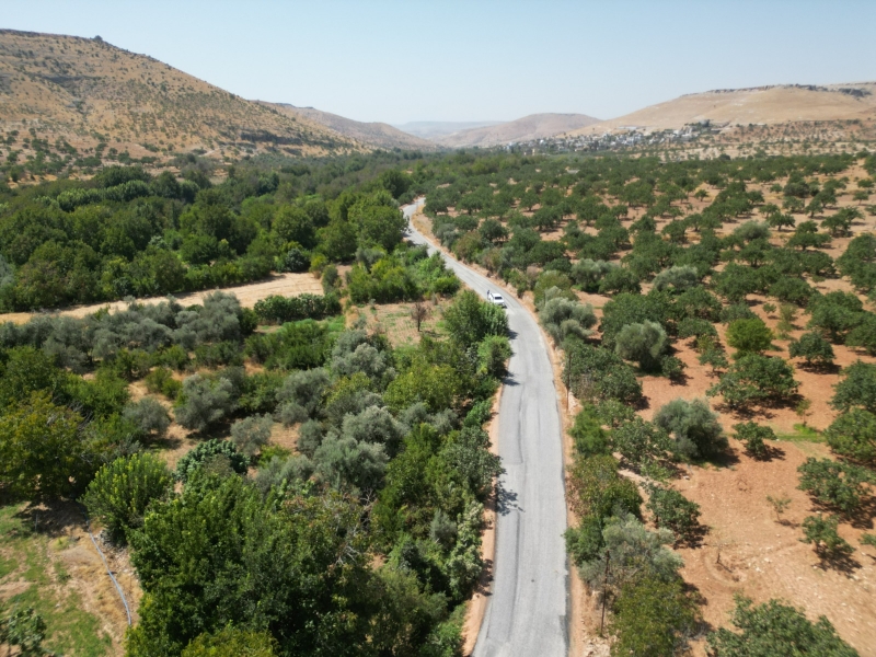 BÜYÜKŞEHİR’DEN İKİ İLÇEDE SATHİ ASFALT ÇALIŞMASI