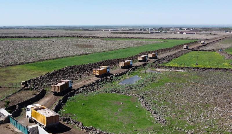 BÜYÜKŞEHİR’DEN VİRANŞEHİR’DE YENİ YOL ÇALIŞMASI