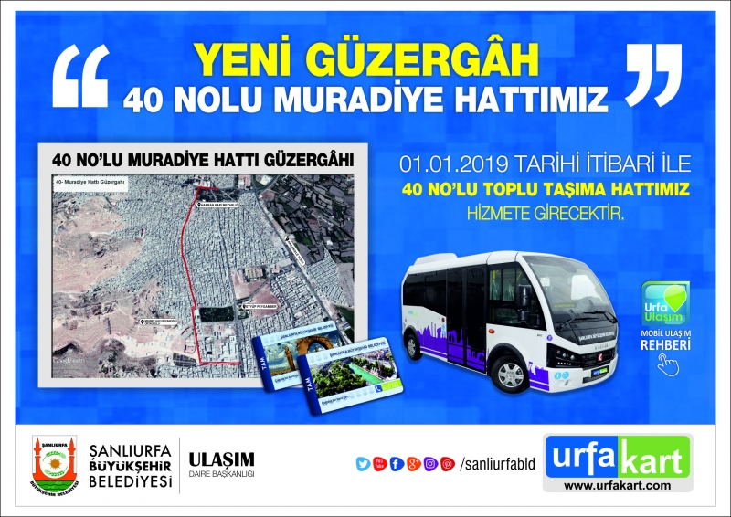 Büyükşehir'den Yeni Bir Ulaşım Güzergahı Daha