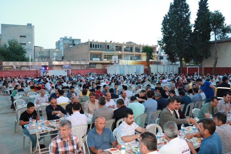 Büyükşehirin Kardeşlik Sofrası Suruç taydı